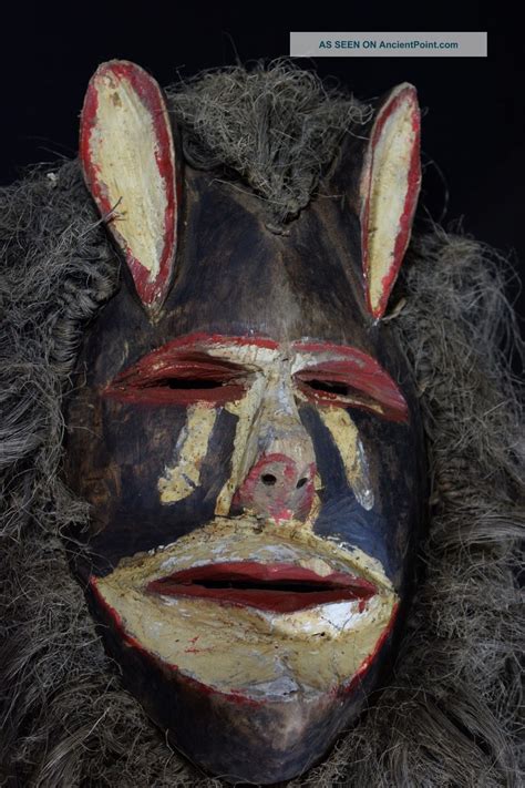 Chewa Nyau Mask - Zambia - Katete District