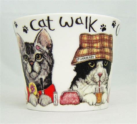 Roy Kirkham Animal Fashion Cat Large Breakfast Cup & Saucer Fine Bone China New | Animal fashion ...