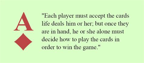 32 Playing Cards Quotes (Funny, Wise, Profound) – DiceChip