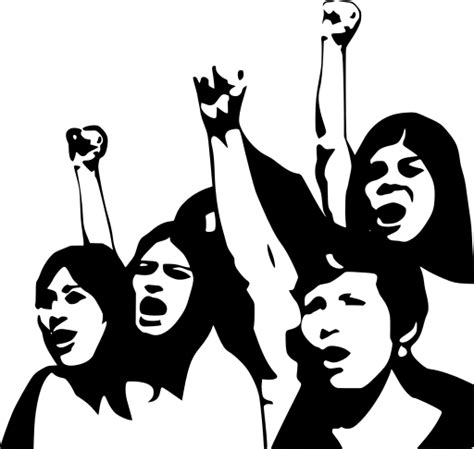 SVG > demonstration socialism girls fight - Free SVG Image & Icon. | SVG Silh