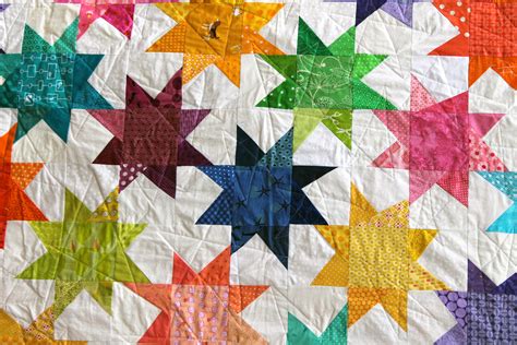 Wonky Star Quilt finished | Quilts, Scrap quilts, How to finish a quilt