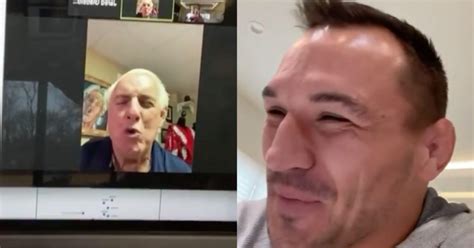 (Video) Ric Flair Congratulates Michael Chandler After UFC 257 Win ...