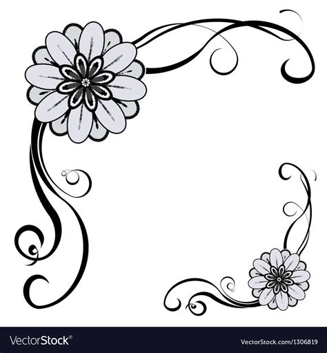 Decorative border Royalty Free Vector Image - VectorStock