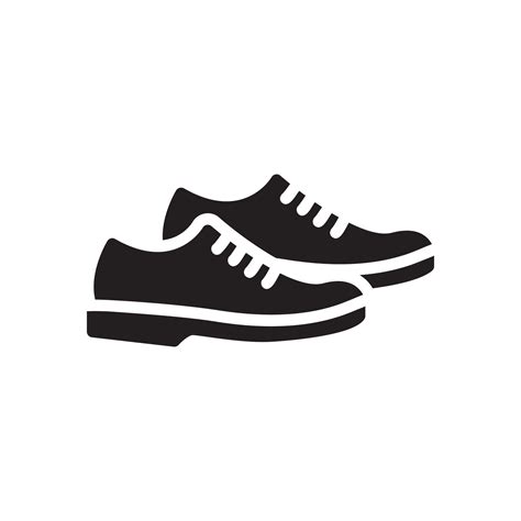 shoes glyph icon 4680305 Vector Art at Vecteezy