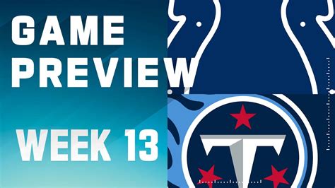 Indianapolis Colts vs. Tennessee Titans | 2023 Week 13 Game Preview ...