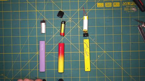 Disassembling a single use vape pens - YouTube