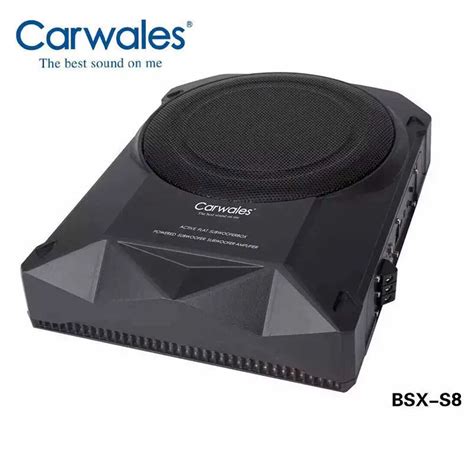 Carwales Car Active Powered Woofer System Amplified Subwoofer 8 inch Car Audio Sub Woofers Car ...