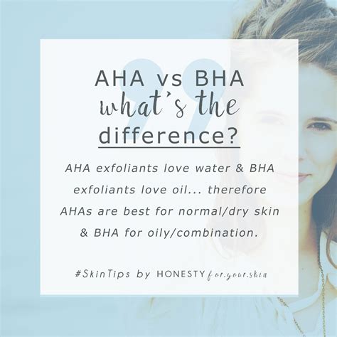 AHA vs BHA: What's the difference? | Skin tips, How to grow eyebrows ...