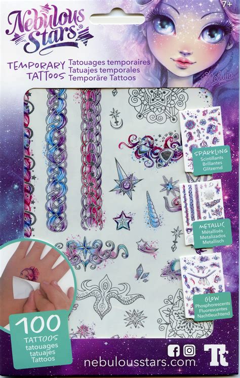 NEBULOUS STARS - TEMPORARY TATTOOS - NEBULIA