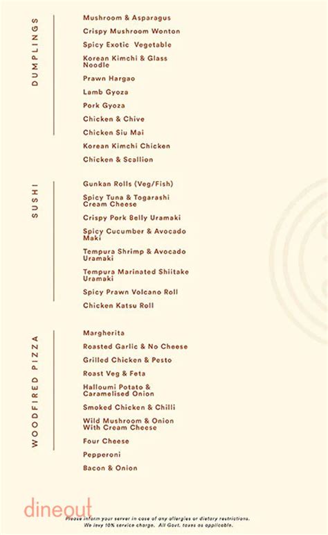 Menu of Bohca, Near Indian Statistical Institute, Qutab Institutional Area,Delhi | Dineout