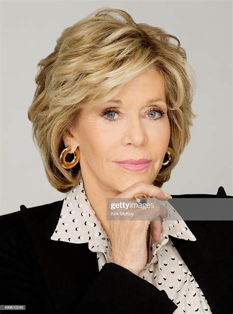 News Photo : Actress Jane Fonda is photographed for Los... Jane Fonda Hairstyles, Over 60 ...