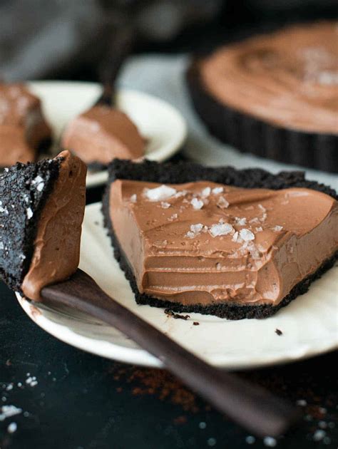 Vegan Chocolate Tart Recipe (with Silken Tofu) - Carlo Cao