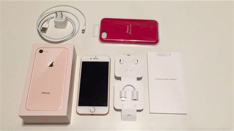 iPhone 8 Unboxing: Gold! - YouTube