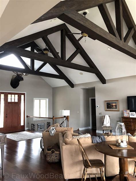 Beams In Living Room Fresh A Frame Ceilings Ideas with Beams | Beams living room, Wood truss ...