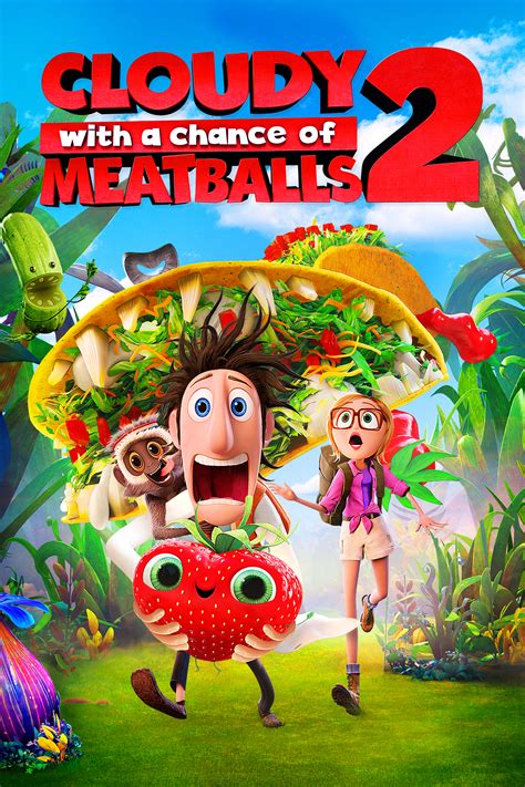 Cloudy with a Chance of Meatballs 2 (2013) - Posters — The Movie ...