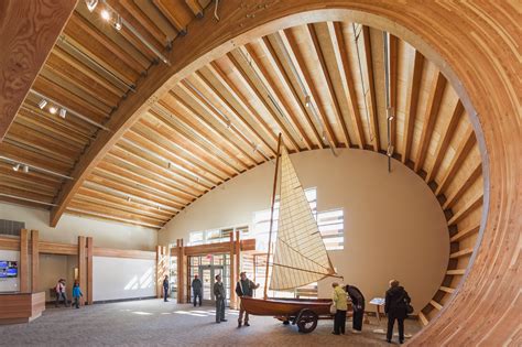 Thompson Exhibition Building Structure | Architect Magazine | Cultural Projects, Wood, Detail ...