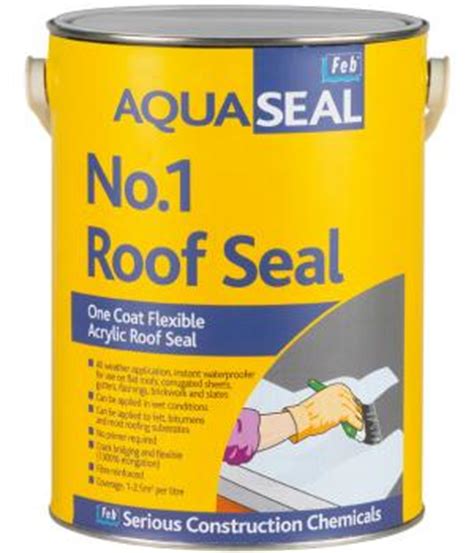 AQUASEAL NO.1 ACRYLIC ROOF SEAL GREY 5KG - FBAQACRYL5 - DISCONTINUED ...