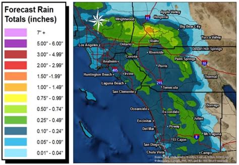 Gusty Winds, Light Rain Forecast for San Diego County - Times of San Diego