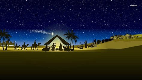 Christmas Nativity Scene Wallpapers - Top Free Christmas Nativity Scene Backgrounds ...