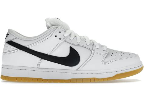 Nike SB Dunk Low Pro White Gum Men's - CD2563-101 - US