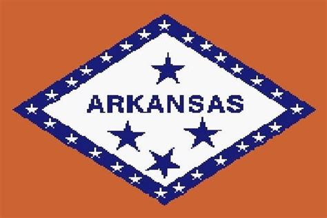 Arkansas State Flag Crochet Pattern Graphic by Arizonado Designs · Creative Fabrica