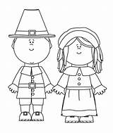 Cute Pilgrims coloring Page  Download Print Or Color Online For Free sketch template
