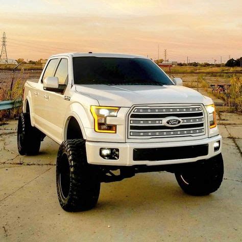 900+ Lifted White 2015-2020 F150 Platinum ideas in 2021 | f150, ford ...