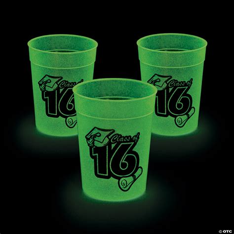 Class of 2016 Glow-in-the-Dark Cups - Discontinued