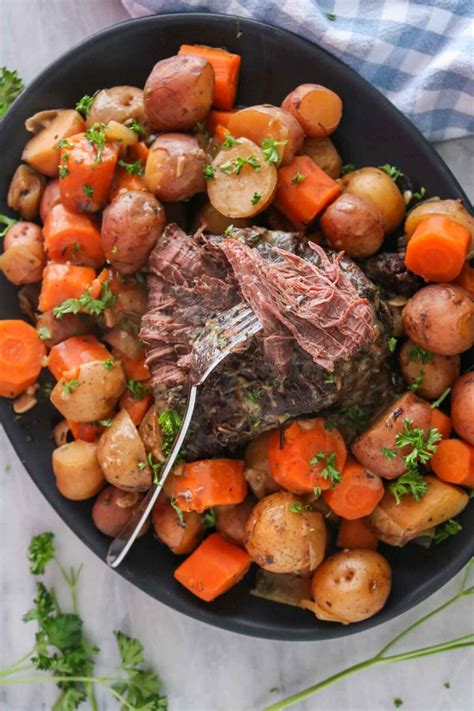 Slow Cooker Moose Roast and Vegetables | Girl Heart Food®