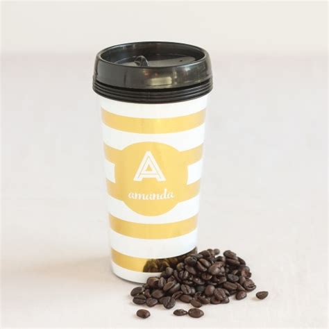 Personalized Travel Coffee Mug