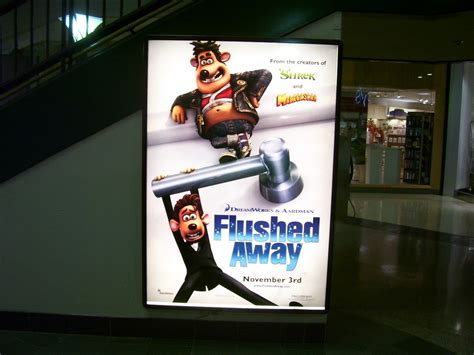 Flushed Away Original Movie Poster Approx. 48 X 69