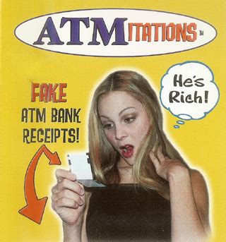 Free: Fake ATM Receipts - Look Rich - Impress People (Joke, Gag, Prank) - Other - Listia.com ...
