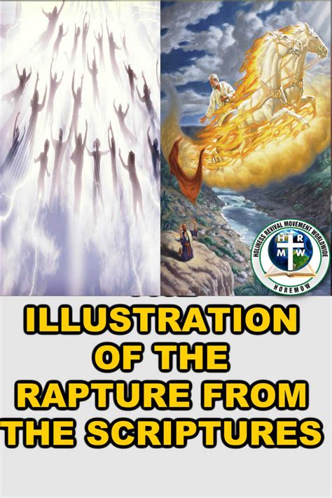 THE ILLUSTRATION OF THE RAPTURE FROM THE SCRIPTURES - HOREMOWNA.ORG