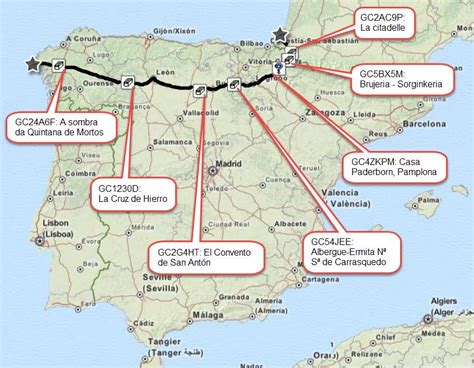 Geocaching along El Camino de Santiago, Spain – Official Blog