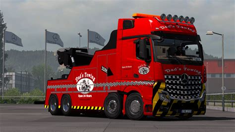 Mercedes Actros MP IV Tow Truck - Euro Truck Simulator 2 Mod World