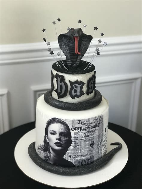 Taylor Swift Reputation Tour inspired cake | Taylor swift cake, Taylor ...