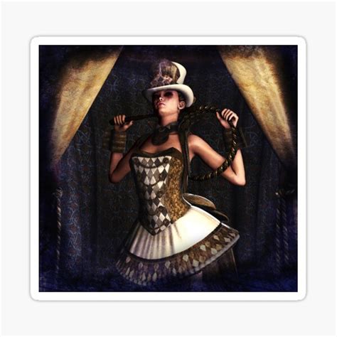 "Ringmaster" Sticker for Sale by twylightart | Redbubble