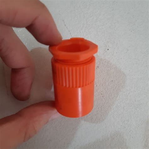 Flexible Hose Connector With Clip 1/2" Pvc Electrical Orange | Shopee ...