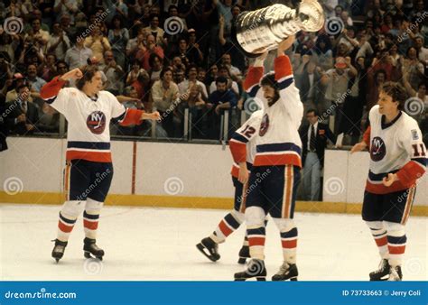 New York Islanders, Stanley Cup Champions Fotografia Stock Editoriale - Immagine di tazza ...