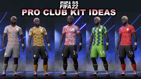 FIFA 22 BEST PRO CLUB/CREATE-A-CLUB KITS! - YouTube