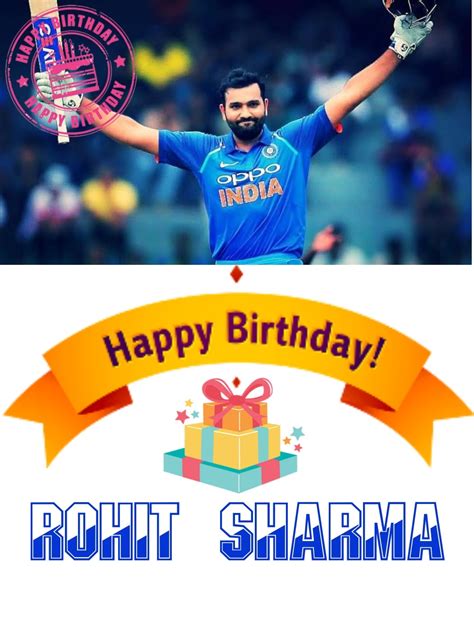 Happy Birthday 🎂🎂🎂 Rohit Sharma... - Cricket India Fans | Facebook