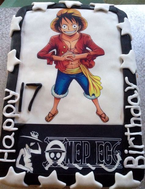 One Piece anime cake. | Anime cake, One piece anime, One piece luffy