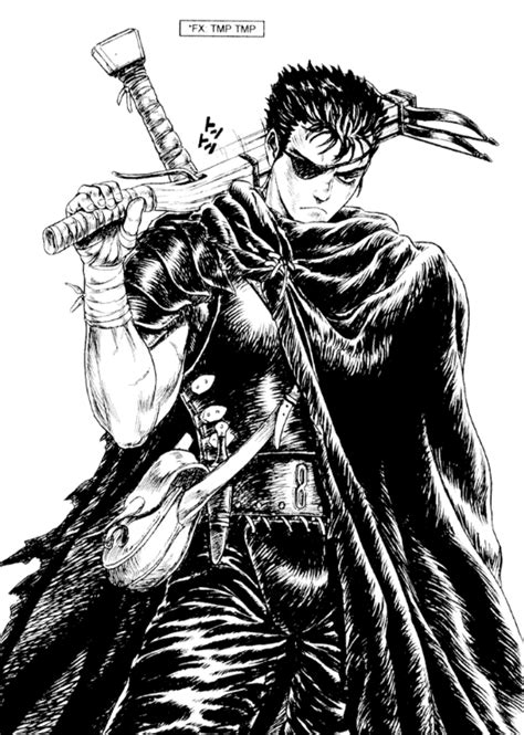 Guts looks so badass with that eye patch, I wish he had one at some point, even if it was just ...