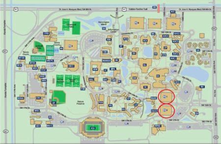 CFGS Parking Map - University Graduate School