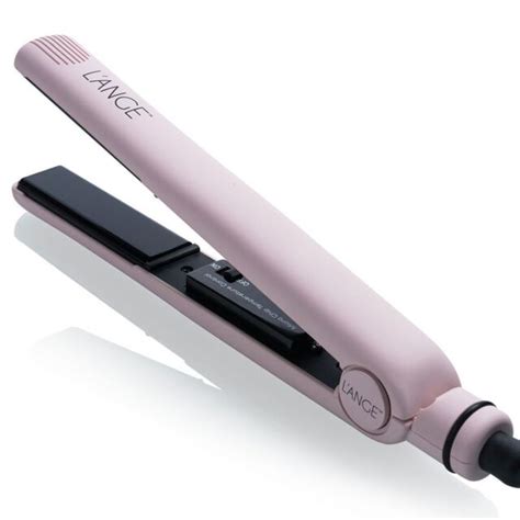 NEW IN BOX L'ANGE LANGE 1" HAIR STRAIGHTENER FLAT IRON~APLATIR~BLUSH~PINK NIB | eBay