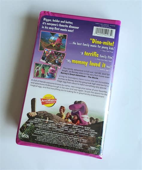 Barney's Very First Movie Barney Video VHS Barneys | Etsy