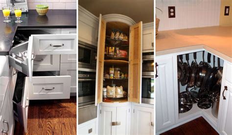 17 Fabulous Ideas to Utilize The Space of Corner Kitchen Cabinets