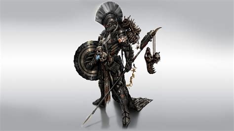 dark fantasy, Spartans, warrior, fantasy art, HD Wallpaper | Rare Gallery