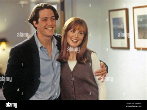 NINE MONTHS 1995 20th Century Fox film with Julianne Moore and Hugh Grant Stock Photo - Alamy