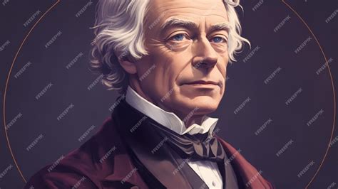 Premium Photo | Michael Faraday Portrait